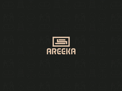 Areeka .. Brand alogo branding design interior logo logodesign logos