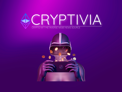 Instagram profile picture for cryptocurrency news account