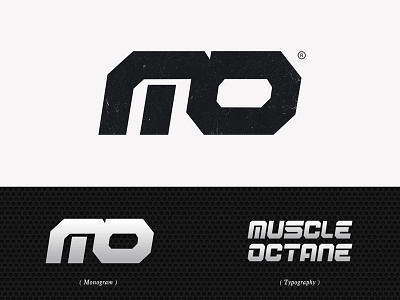 Muscle Octane Logo unit