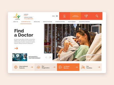 Sharda Hospital banner branding design desktop doctor flat design grid design health hospital identity medicine ui ux ui ux design web web design website