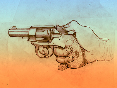 Gun art illustration