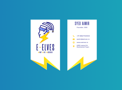 Designed Business Card for Startup