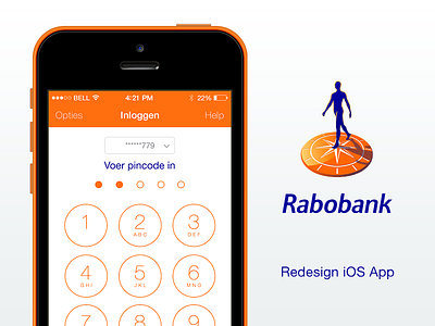 Rabobank Internetbankieren App iOS 7