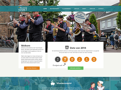 Oud Veluwse Markt dutch parrallax website