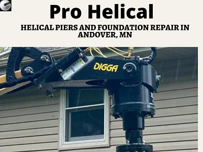 Best Helical Pier Installation Service in Andover helical pier install andover