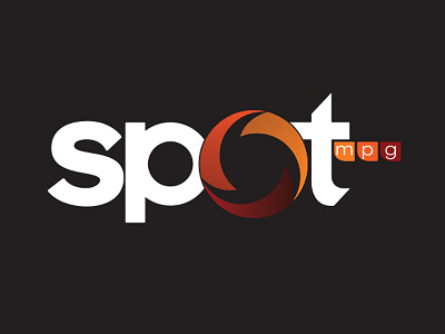 Spot Media Logo brand identity logo media spot video