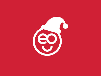 Feliz Navidad christmas holiday icon logo
