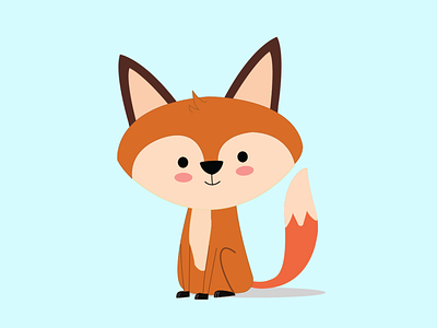 Toby character character design children design fox illustration
