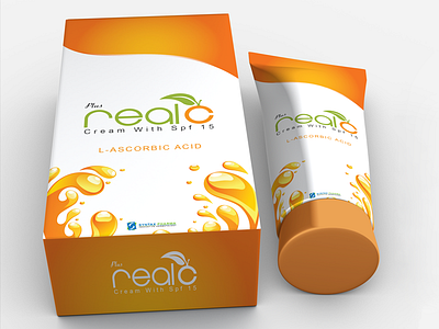 Real C green leaf orange splash vitamin c