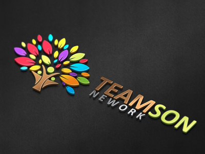 Team Son abstract colorful different stylish