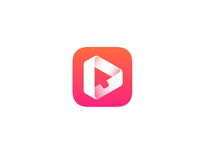 iOS App Icon bermuda clean click design gradient ios ios9 pink white