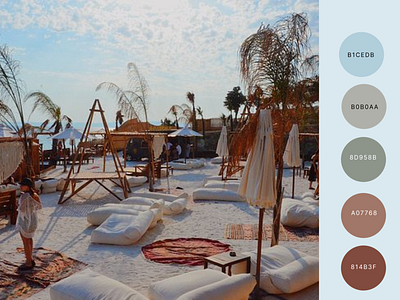 Boheme summer #colorpalette color palette