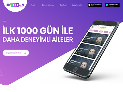 ilk1000Gün art concepts design home page home page design interaction landing page landing page concept layout layout design layoutdesign ui ui ux user interface design ux ux ui design web design webdesign website