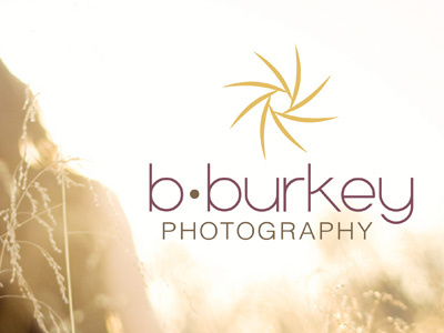 B.Burkey Photography design line logo nashville photo photography shutter simple thin