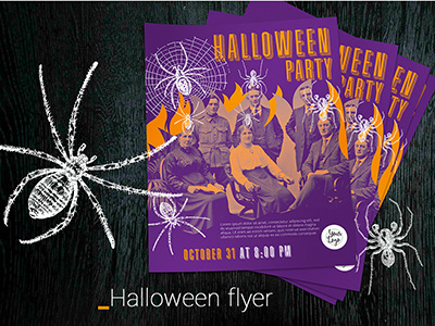 Halloween template halloween halloween design spooky template vampires