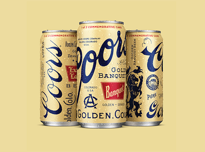 Coors Banquet Heritage alcohol branding beer beer art beer label design beer packaging design graphic design heritage packaging pattern vintage