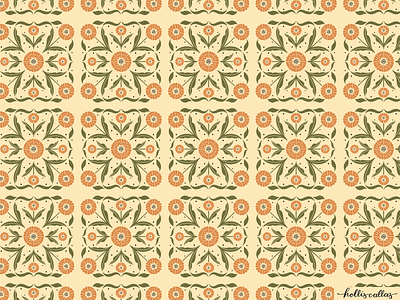 Lisboa balance botanical illustration drawing flowers geometric pattern graphic design illustration nature pattern procreate app surface design textile design