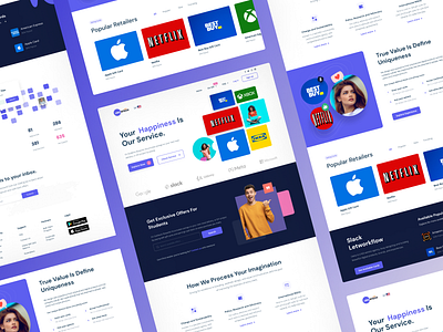 Gift Card Landing Page