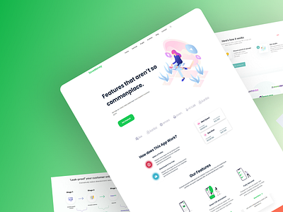 SaveMoney Landing Page Design