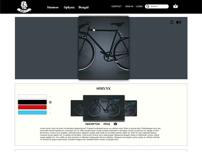 Product(cycle) page design adobe adobe xd danielle walter scott design ui ux