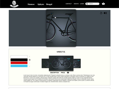 Product(cycle) page design