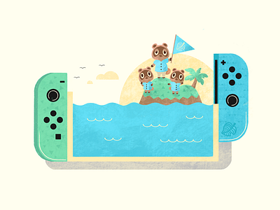 Animal Crossing: New Horizons animal crossing digital illustration digitalart doodle illustration nintendo switch