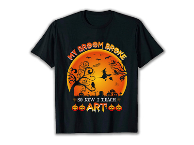 Halloween T-Shirt Design halloween tshirt