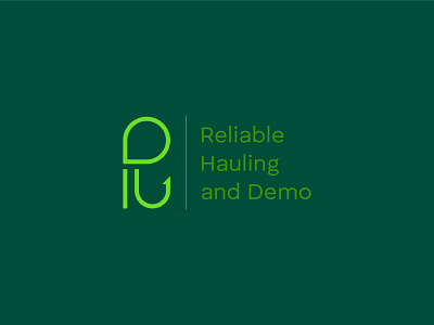 Reliable Hauling & Demo Logo