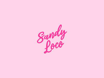 Sandy Loco Logo custom logo design flat logo graphic design logo logo design minimalist logo modern logo