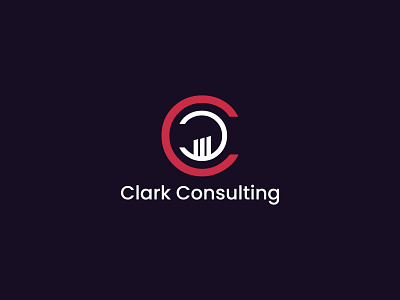 Clark Consulting Logo branding custom logo design flat logo graphic design logo logo design minimalist logo modern logo