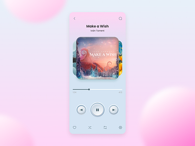 Neumorphic Music Player