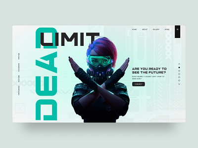 DEAD LIMIT Website Concept