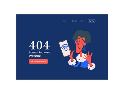 404 Error page ui