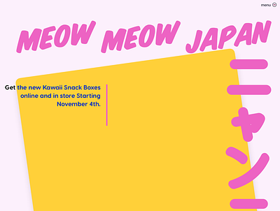 MeowMeowJapan 001 branding design redesign