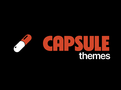 Capsule Themes Logo art branding design logo
