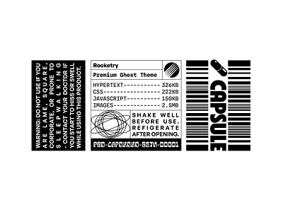 Product Label art branding design ghost theme illustration logo