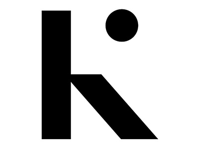 Image K construct geometry logo minimalism typo