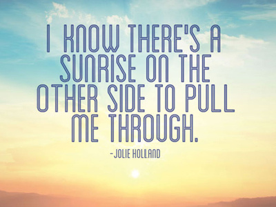 Sunrise400x300 inspiration poster quote sunrise typography