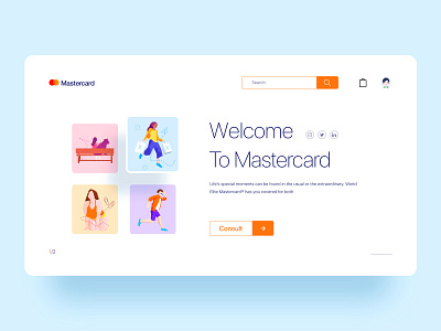 Mastercard event landing page01