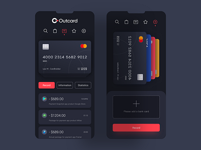 Outcard Bank Card Management Program Design