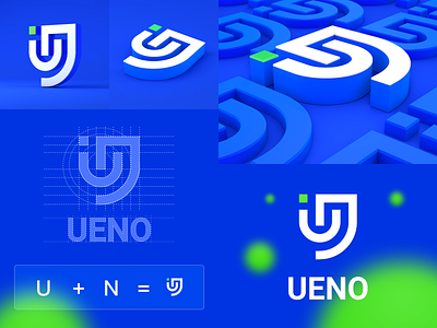 ueno brand logo design brand logo design logodesign ueno