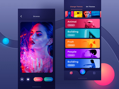 elephone project 03 colors cool design interaction design natural ui ui ux uidesign 设计