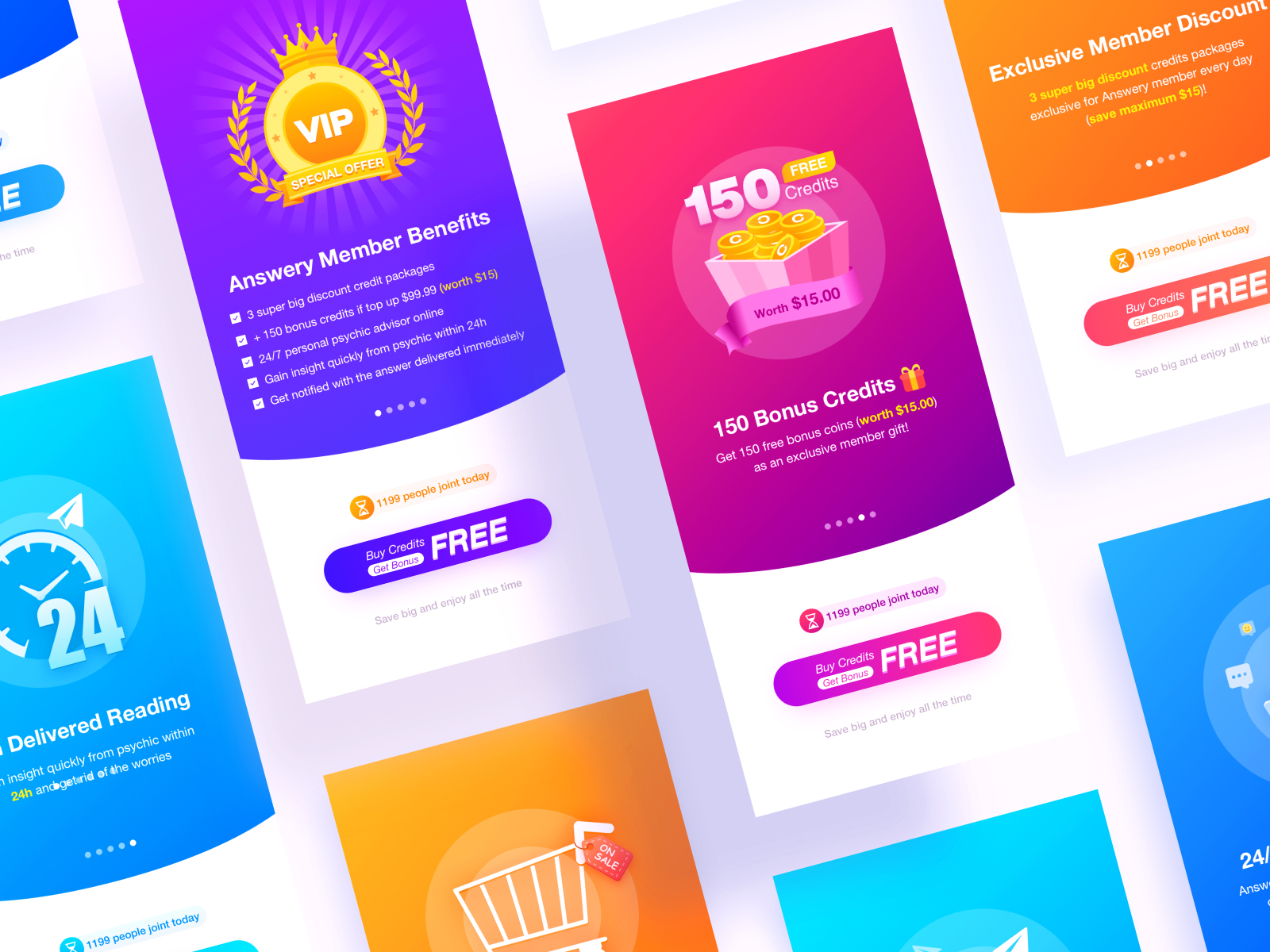 Subscription class by 合作+微信Spark6025 on Dribbble