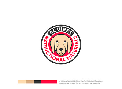 Dog Circle Logo Concept Design dog circle logo concept design mathan kumar