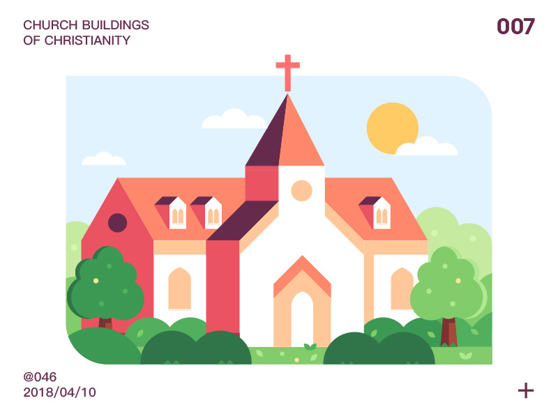 church by SuyeWang on Dribbble