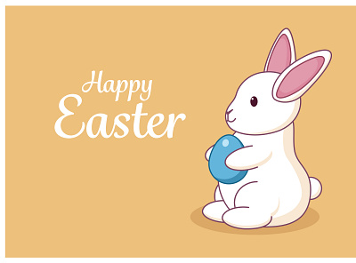 Happy_Easter design graphic design illustration typography vector