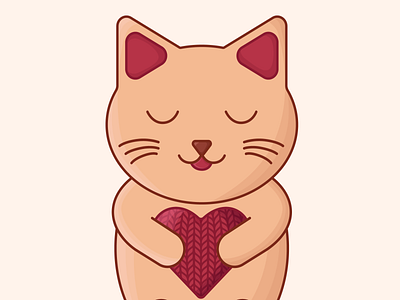 Cat_with_knitting_heart