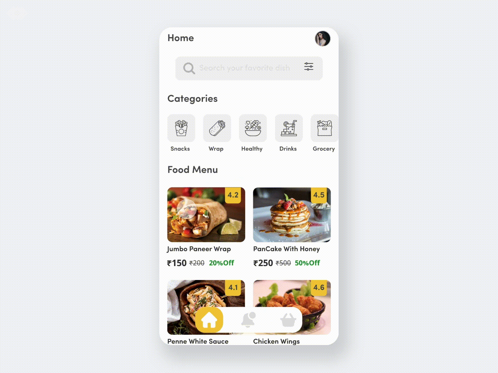 Food Delivery Interaction Design