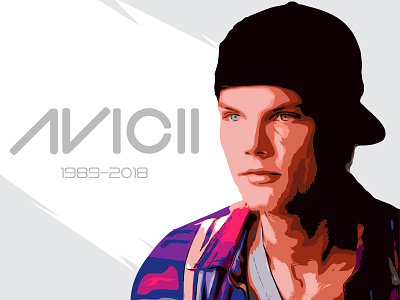 R.I.P AVICII illustration