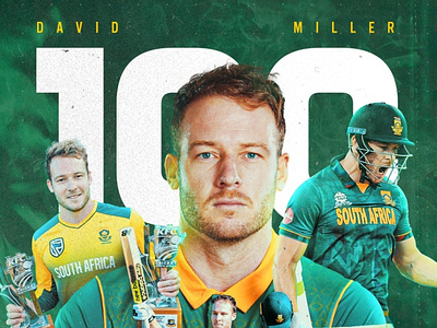 David Miller 100 T20s cricket esports sports